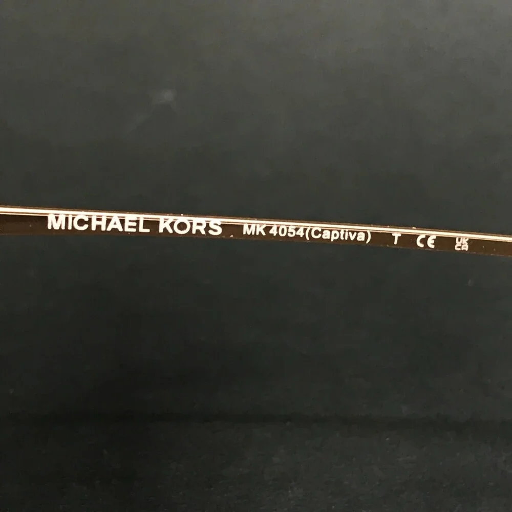 Michael Kors Eyeglasses Frames MK4054 Captiva 3105 Crystal Rose Gold 52-20-140